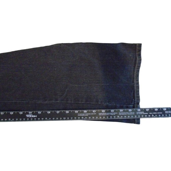 Chico's Platinum Black Jeans Sz 2.5 Short Petite Wide Leg (US 14) - Picture 8 of 8